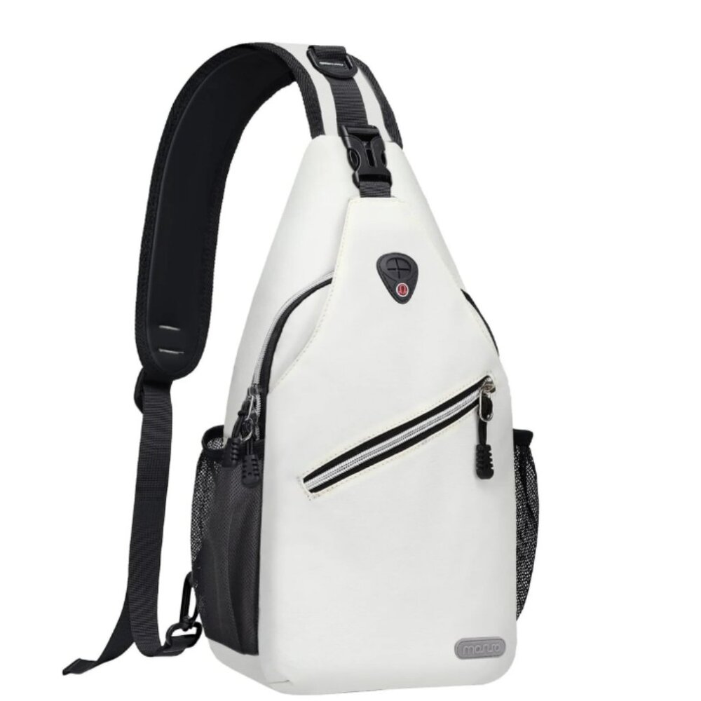 NEW Mosiso Sling Multipurpose Crossbody Bag in Ivory